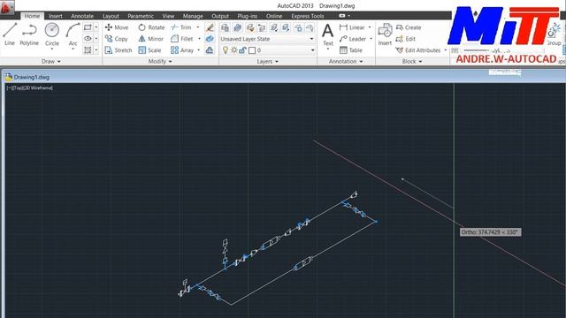 MITT CILEGON TUTORIAL AUTOCAD 32 ISOMETRIC 5 ANDRE.W смотреть онлайн