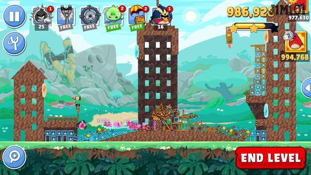 ANGRY BIRDS FRIENDS TOURNAMENT: CAN J1M101 GET ALL THREE STARS ? #36 3 LEVEL смотреть онлайн