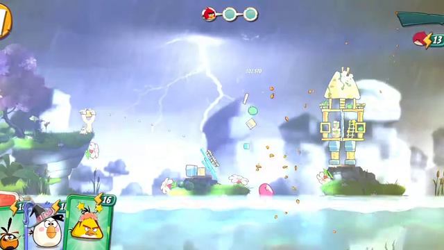 Angry Birds 2 | Daily challenge with Chuck | Game play video - 2 смотреть онлайн