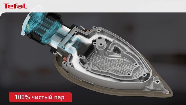 Самый мощный утюг Tefal Ultimate Pure FV98 для безупречных результатов смотреть онлайн