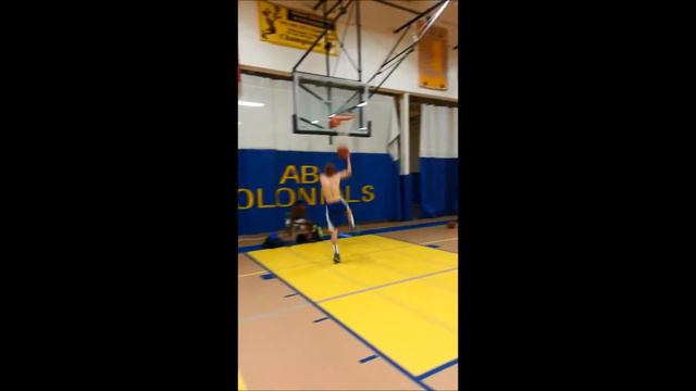 6 foot kid one hand dunk смотреть онлайн