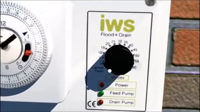 Гидропоника: приливотлив. Flood and Drain Hydroponics System Works