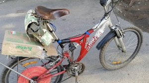 Самодельный электровелосипед с мотор колесом от гироскутера