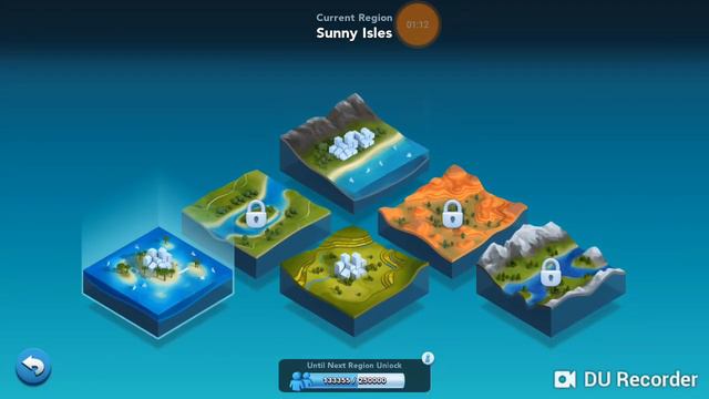 Simcity Buildit : Sunny Isles & Limestone cliffs Map Review смотреть онлайн