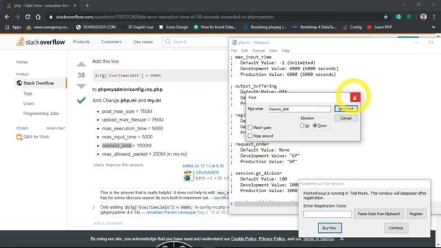 How to config php.ini standar | In XAMPP смотреть онлайн