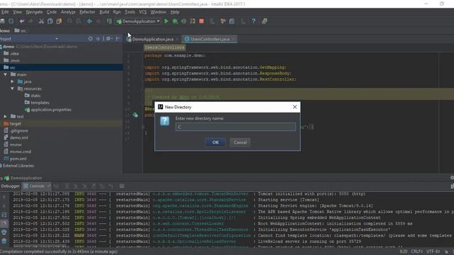 Spring Controllers into another package смотреть онлайн
