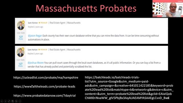 Realtors, Learn: PREDICTIVE SELLERS, PROBATE LEADS & PRE-FORECLOSURES смотреть онлайн