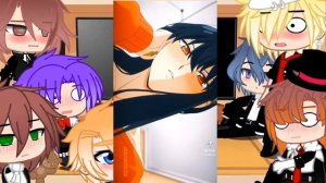 "Diabolik Lovers Reacts to Yui as Yor Forger" (Gachaclub) •ShortVideo• 🌺[Reaction Video]🌺