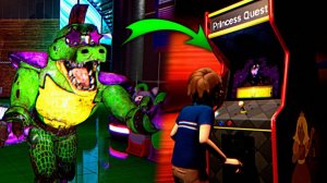 МОНТИ УБИЙЦА и НЕ СЕКРЕТНАЯ МИНИ ИГРА из ФНАФ VR  FNAF SECURITY BREACH #11