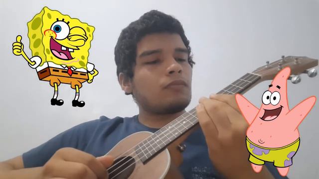 Bob Esponja (SpongeBob) - Ending (Ukulele Cover) смотреть онлайн