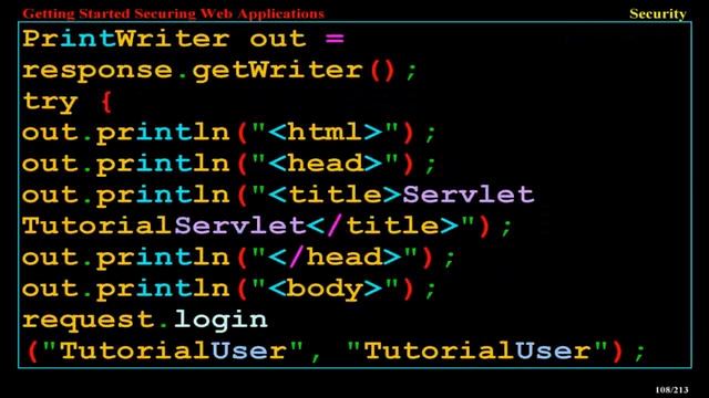 Getting Started Securing Web Applications смотреть онлайн