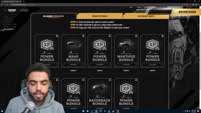 How to Redeem Halo Infinite Rockstar Energy Promo Skins by 3/22/22 смотреть онлайн