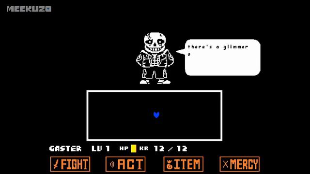 Undertale Mod (2017) ► Gaster Sans Fight смотреть онлайн