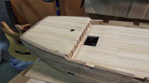 № 22 Сборка Черной Жемчужины. Изготавливаем палубный декор и зашиваем 1 палубу..