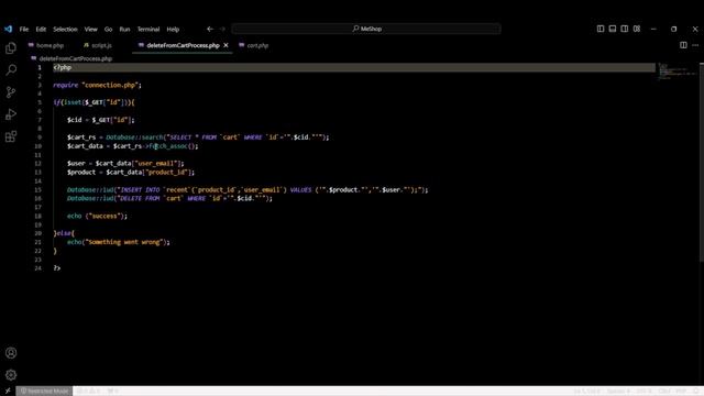 Web Project Task 31 | Program the product removing process from the cart смотреть онлайн
