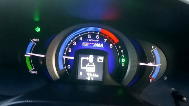 Езда на ВВБ #Honda_Insight #хонда_инсайт