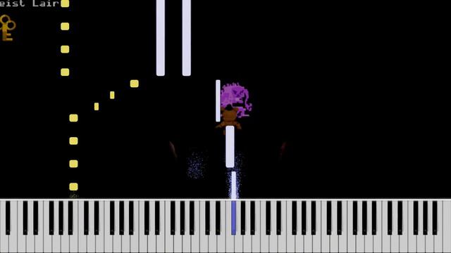 Black Lava - FNaF World | Piano Tutorial смотреть онлайн