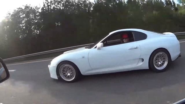 Japrun 2k17 - Supra Turbo autobahn pulls! смотреть онлайн