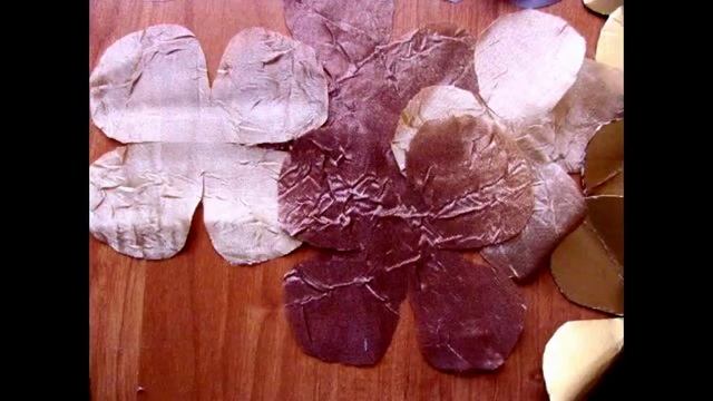 МАСТЕР КЛАСС РАЗНЫЕ ЦВЕТЫ ИЗ ТКАНИ смотреть онлайн