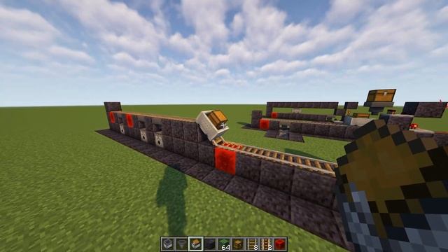 Minecart Unloader Hopper Collection Stations | Minecraft 1.20 смотреть онлайн