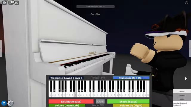 Roblox Piano (Korobeiniki or Tetris) смотреть онлайн