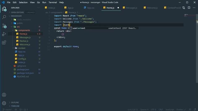 React JS & Firebase | Build the Messenger Clone [Urdu/Hindi] смотреть онлайн