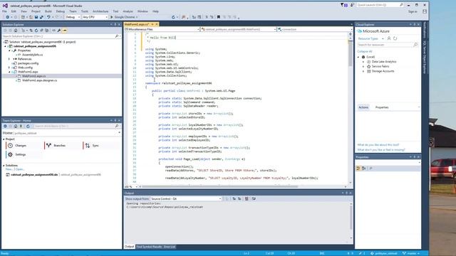 Using Visual Studio and Downloading from a Repo on GitHub смотреть онлайн