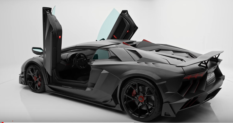 Lamborghini Aventador Carbonado EVO - The Black Diamond from MANSORY смотреть онлайн