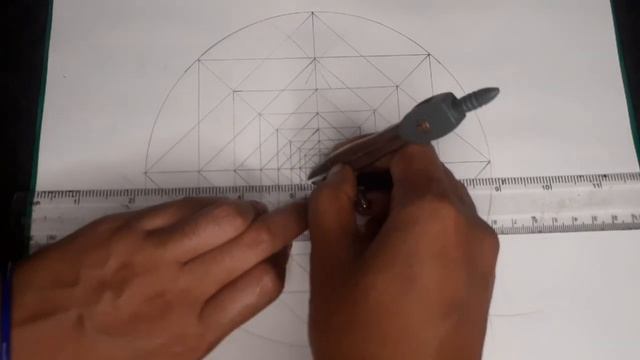 Unique geometric design art step by step || JS Art Academy смотреть онлайн