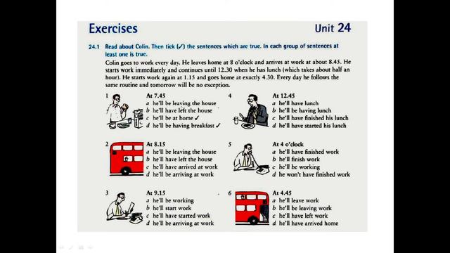 Lesson 44 - will be doing... / will have done ... смотреть онлайн
