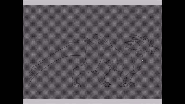 Zakadeith (Dragon OC) Reference Speedpaint