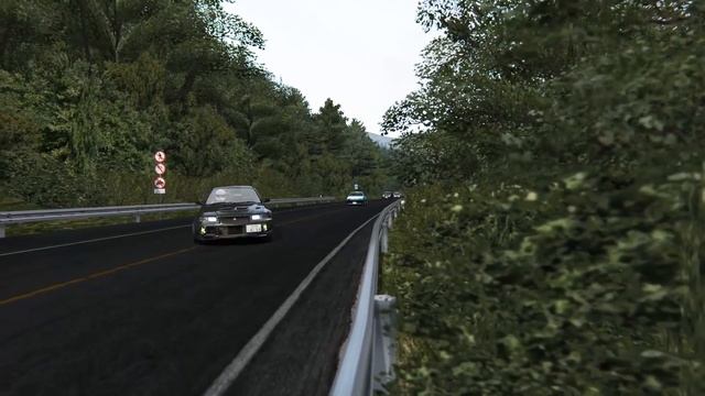 Initial D Drift Overtake! Evo 6 vs AE86 on Akina 2018! - Assetto Corsa смотреть онлайн