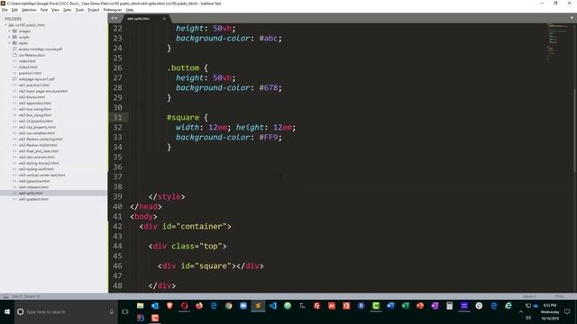 Use CSS and VH Units to Create a Vertical Split Screen Webpage Layout смотреть онлайн