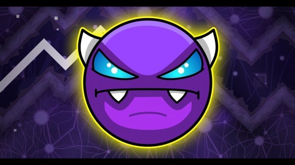 халявный демон в гд (Geometry dash)