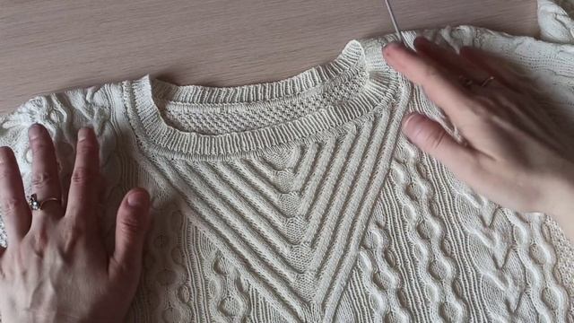 Джемпер Белый шоколад готов ?. Разбор модели. смотреть онлайн