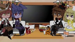 FNaF 1 react to Afton Family [] FNaF [] Gacha club [] 1/? []