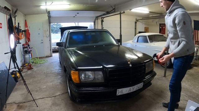 84 MERCEDES 500SEL AMG FIRST WASH AND BUFF IN OVER 5 YEARS ! смотреть онлайн