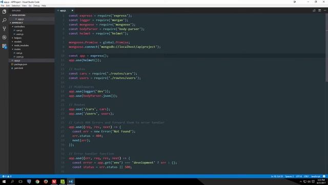 Express MongoDB REST API #12 - What to do next смотреть онлайн