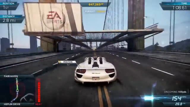 Need For Speed Most Wanted A Criterion Game: Mos Wanted 04 - Beat The Lamborghini Aventador смотреть онлайн