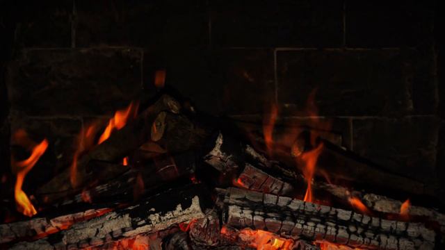 🔥 4K Cozy Fireplace (12 HOURS). Fireplace With Crackling Fire Sound. Crackling Fireplace 4K 2024