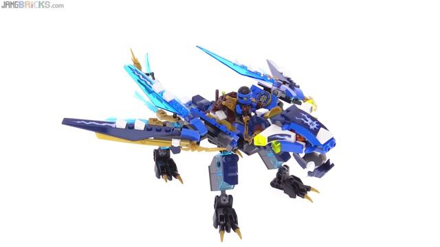 LEGO Ninjago 2016 Jay's Elemental Dragon review! 70602 смотреть онлайн
