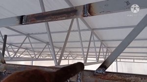 Навес для авто / как сварить навес для машины