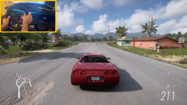 Forza Horizon 5 - Chevrolet Corvette C5 Gameplay 4K (Logitech G29 + Shifter) смотреть онлайн