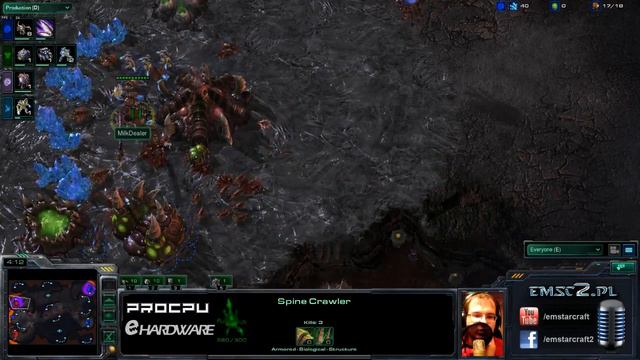 2v2 z Clan Wars MFp vs YBS 1/2 Starcraft 2 Polski komentarz смотреть онлайн
