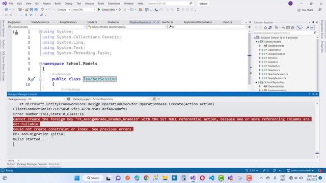 Fix: Cannot create the foreign key with the SET NULL referential action ASP.NET CORE смотреть онлайн
