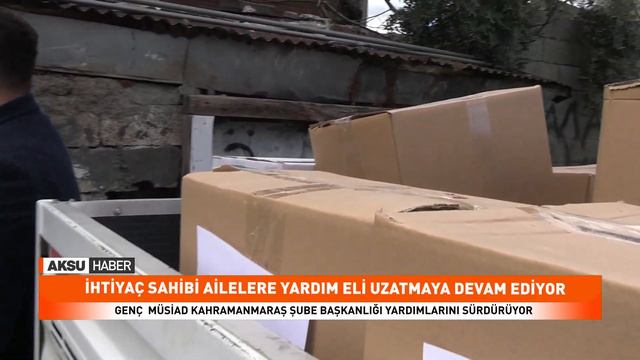 Genç Müsiad Kahramanmaraş Şube Başkanlığı Yardımlarını Sürdürüyor смотреть онлайн
