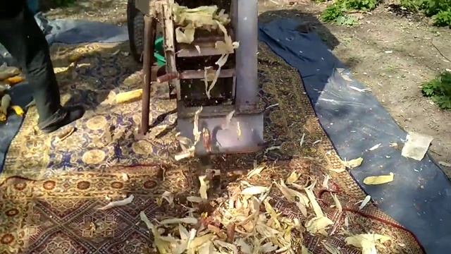 Самодельная молотарка в работе смотреть онлайн