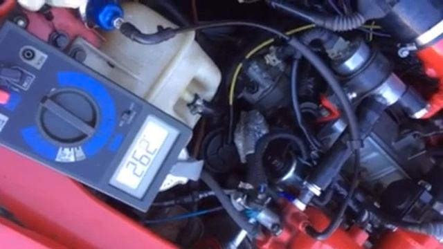 X1/9 with Volvo LH2.4 using 760 (012) MAF and v70 30lb injectors смотреть онлайн