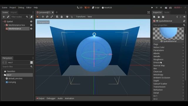 Godot simple glass material tutorial смотреть онлайн