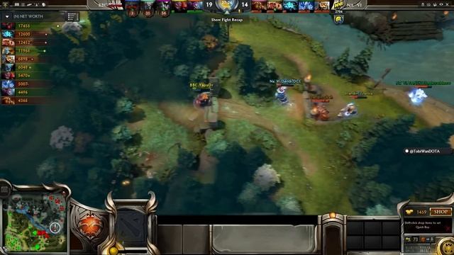 Chaos Team Fight! Na`Vi vs BBC - ESL One Frankfurt 2015 смотреть онлайн